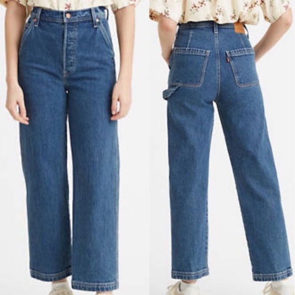 Levi's Denim - Levi’s Premium Ribcage Straight Ankle Utility Jean Size 24